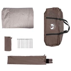 Палатка VidaXL 4009399 (Brown) Thumb