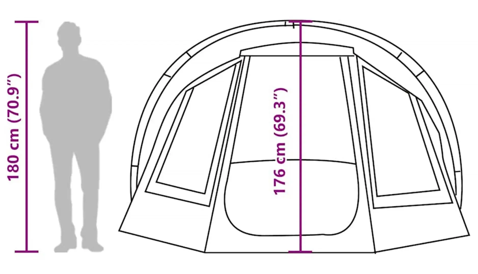 Cort VidaXL 4009400 (Camouflage)