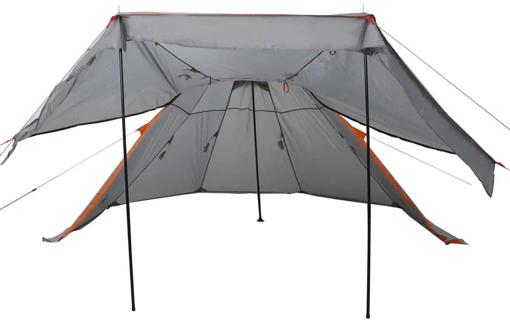 Cort VidaXL 4009409 (Grey/Orange)