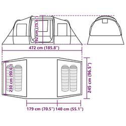 Палатка VidaXL 4009415 (Camouflage) Thumb