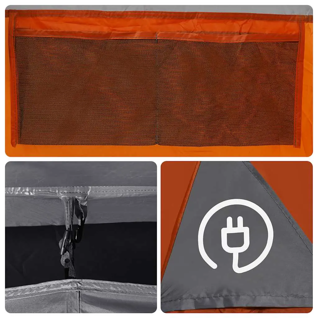 Палатка VidaXL 4009424 (Grey/Orange)