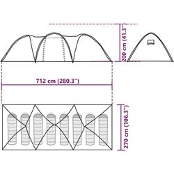 Cort VidaXL 4009428 (Green) Thumb