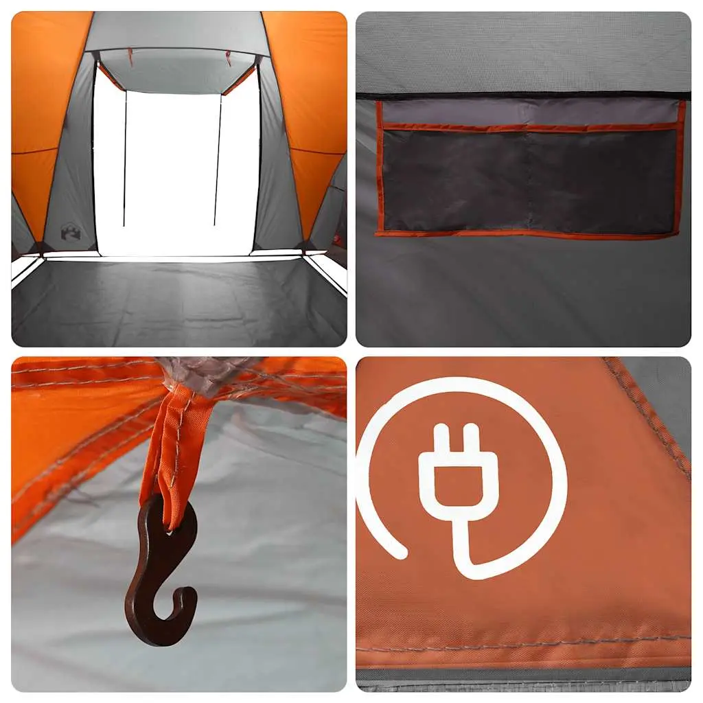 Cort VidaXL 4009430 (Grey/Orange)