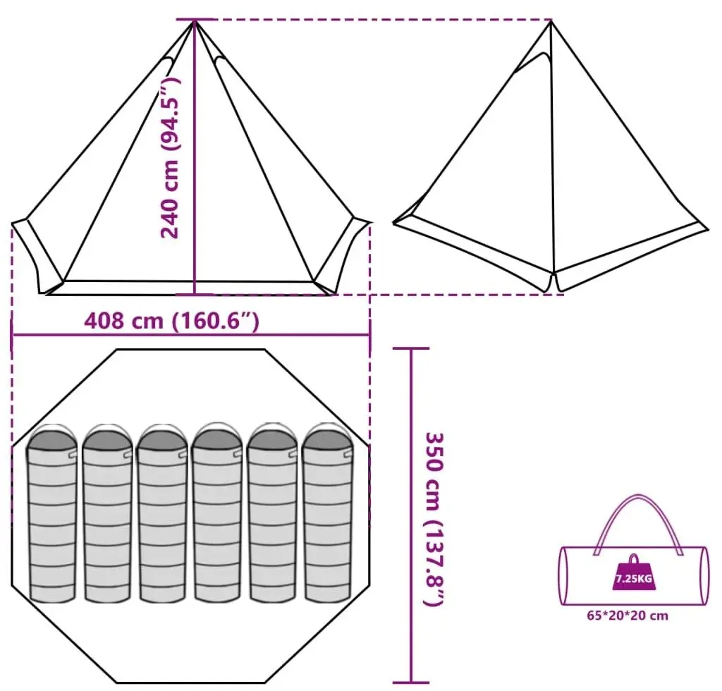 Cort VidaXL 4009438 (Green)