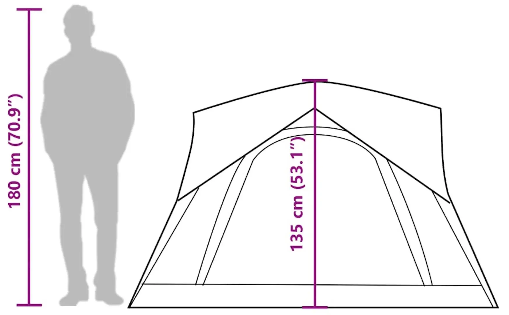 Cort VidaXL 4009452 (Green/White)