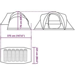 Cort VidaXL 4009464 (Green) Thumb