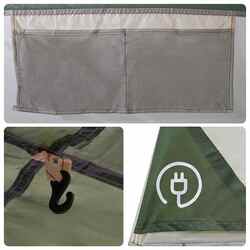 Cort VidaXL 4009488 (Green) Thumb