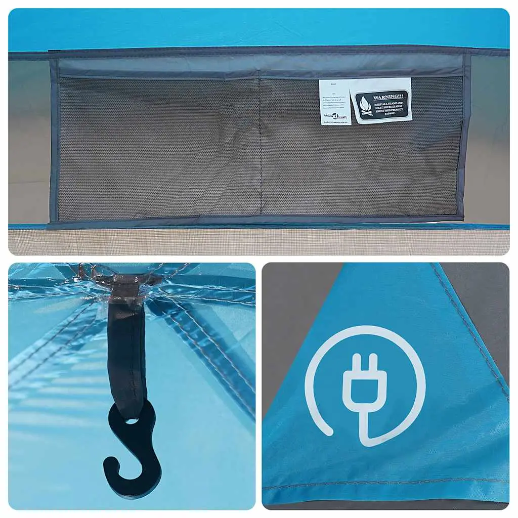 Cort VidaXL 4009495 (Blue/Grey)