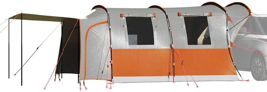 Cort VidaXL 4009502 (Grey/Orange)