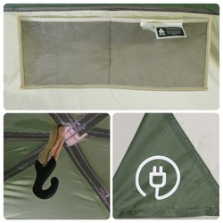 Палатка VidaXL 4009506 (Green) Thumb