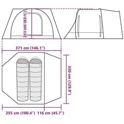 Палатка VidaXL 4009506 (Green) Thumb