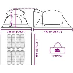 Палатка VidaXL 4009549 (Green) Thumb