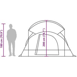 Палатка VidaXL 4009549 (Green) Thumb