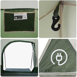 Палатка VidaXL 4009549 (Green) Thumb