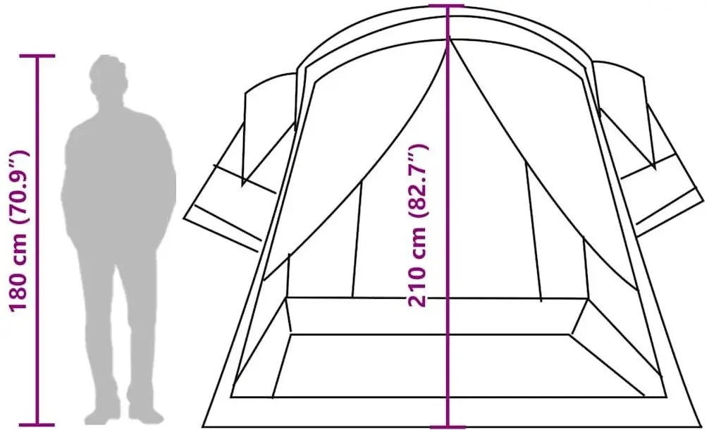 Cort VidaXL 4009553 (Blue)
