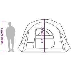 Cort VidaXL 4009556 (Blue) Thumb