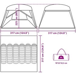 Палатка VidaXL 4009566 (Green) Thumb