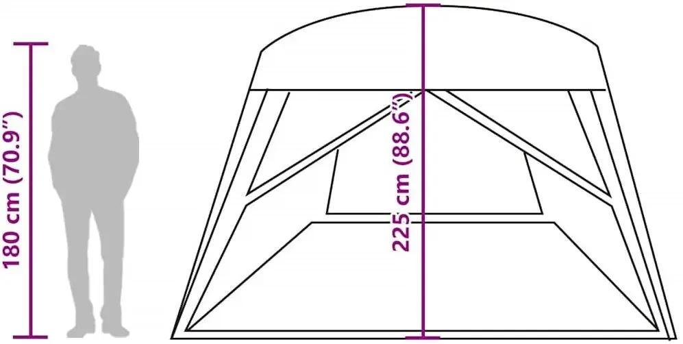 Палатка VidaXL 4009566 (Green)