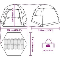 Палатка VidaXL 4009569 (Green) Thumb