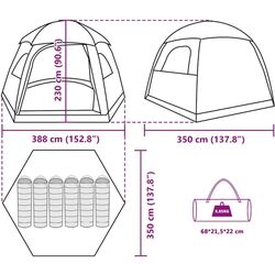 Палатка VidaXL 4009570 (Blue) Thumb