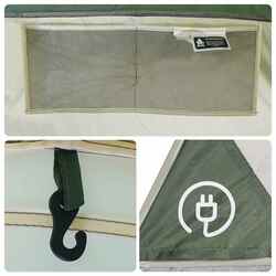 Палатка VidaXL 4009581 (Green) Thumb