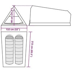 Cort VidaXL 4009626 (Camouflage) Thumb