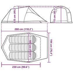 Палатка VidaXL 4009629 (Camouflage) Thumb