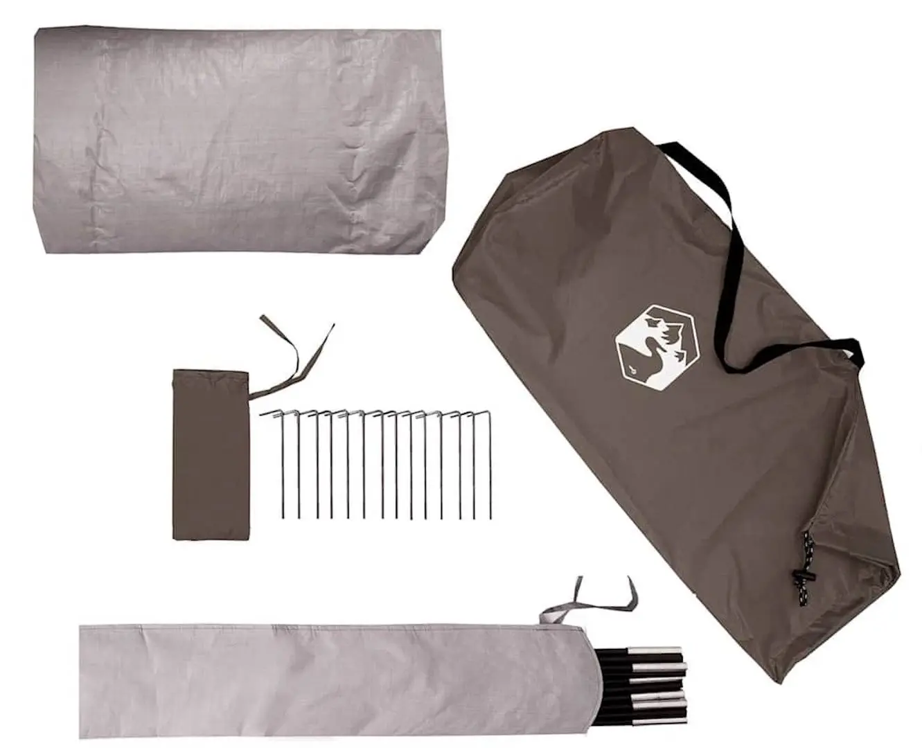 Палатка VidaXL 4009631 (Brown) - 10