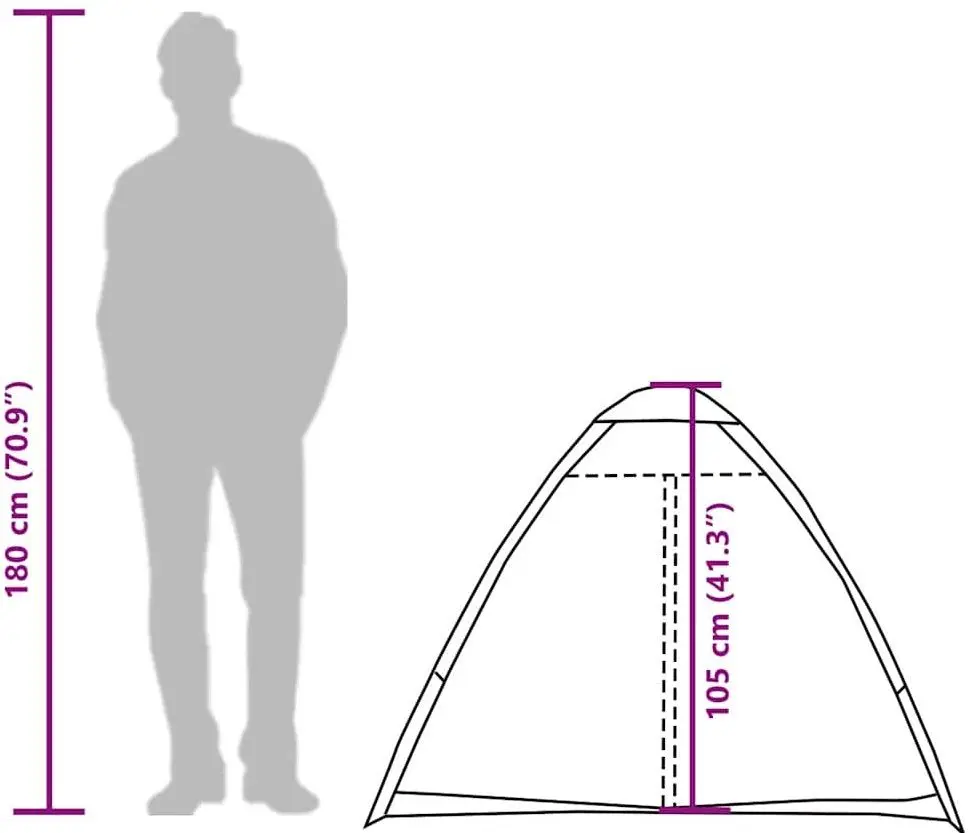 Cort VidaXL 4009635 (Green Camouflage)