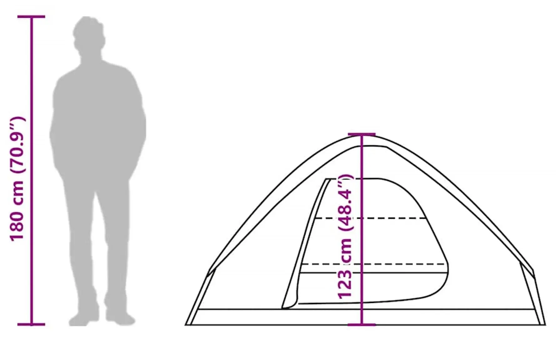 Cort VidaXL 4009639 (Green Olive)