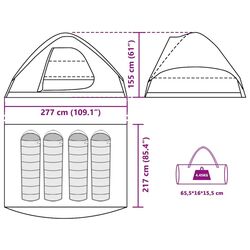 Cort VidaXL 4009643 (Brown) Thumb