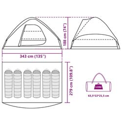 Cort VidaXL 4009646 (Brown) Thumb