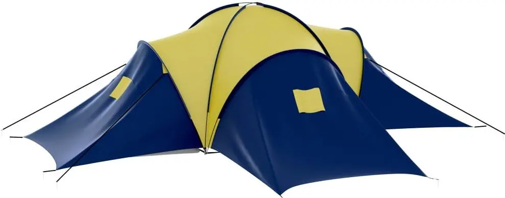 Палатка VidaXL 90413 (Blue/Yellow)