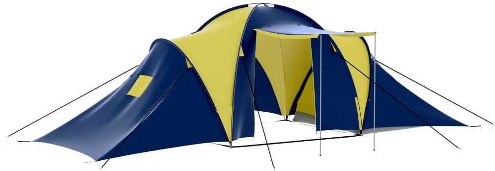 Палатка VidaXL 90413 (Blue/Yellow)