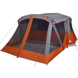 Палатка VidaXL 91006 (Orange/Grey) Thumb