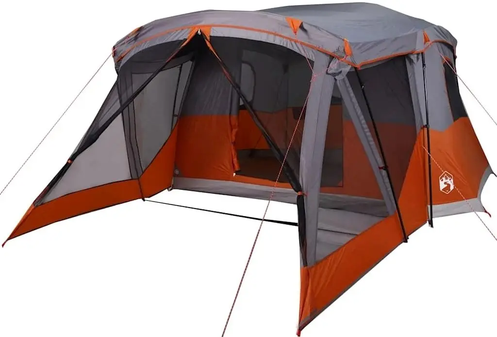 Палатка VidaXL 91006 (Orange/Grey)