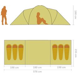 Cort VidaXL 93183 (Blue/Dark Blue) Thumb