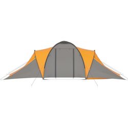 Палатка VidaXL 93186 (Grey/Orange) Thumb