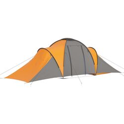 Палатка VidaXL 93186 (Grey/Orange) Thumb