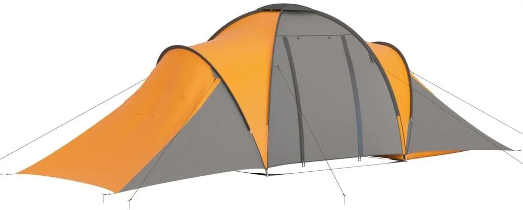 Палатка VidaXL 93186 (Grey/Orange)