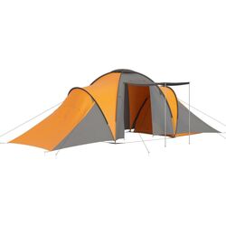 Палатка VidaXL 93186 (Grey/Orange)