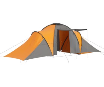 Палатка VidaXL 93186 (Grey/Orange)