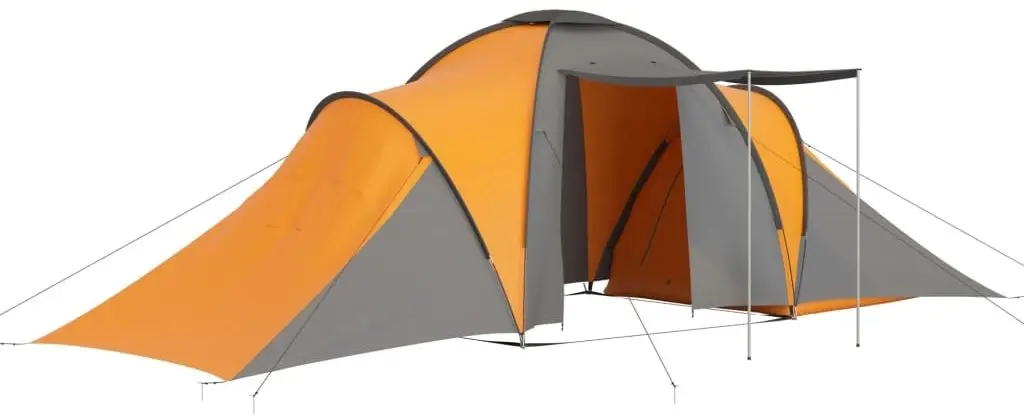 Палатка VidaXL 93186 (Grey/Orange)