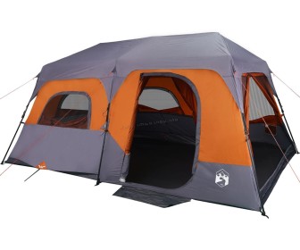 Палатка VidaXL 94300 (Grey/Orange)