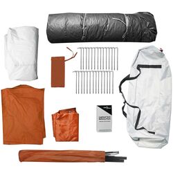 Палатка VidaXL 94303 (Grey/Orange) Thumb