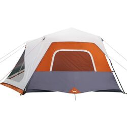 Палатка VidaXL 94303 (Grey/Orange) Thumb