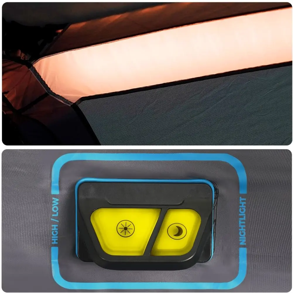 Палатка VidaXL 94308 (Blue/Grey)