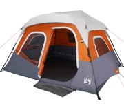 Палатка VidaXL 94309 (Grey/Orange)