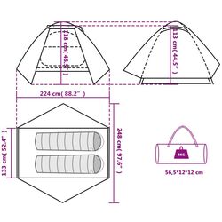 Палатка VidaXL 94326 (White) Thumb