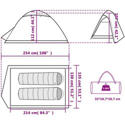 Cort VidaXL 94328 (Blue) Thumb